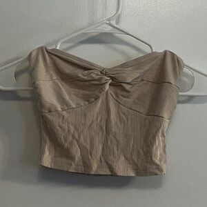 Elegant Tan Women's Top